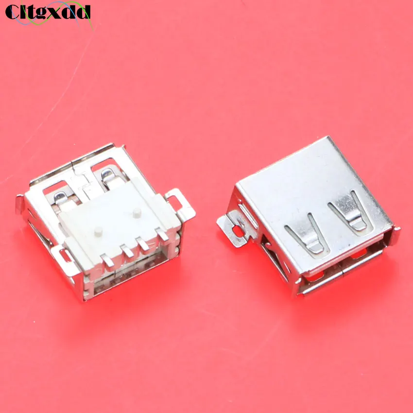 Cltgxdd 1 шт. разъем USB 2 0 4 контактный типа А розетка 180|Соединители| |