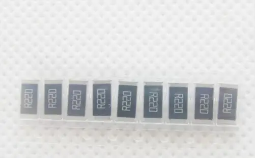 50 шт. 2512 SMD резистор 1 Вт 0.22R 1% чиповый 0 22 Ом R220 хорошее качество|Интегральные схемы|
