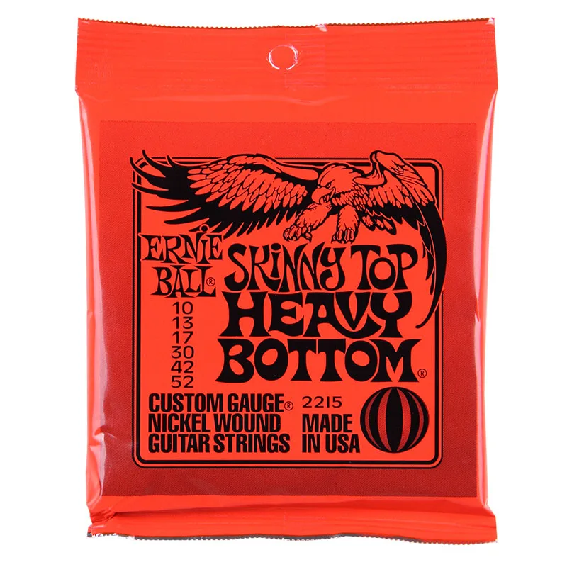 (2215) 010-052 Ernie Ball электрическая гитара струны играть настоящий тяжелый металл рок 2215 2220 2221 2222 2223 2225 2626 2627 - Цвет: (2215) 010-052