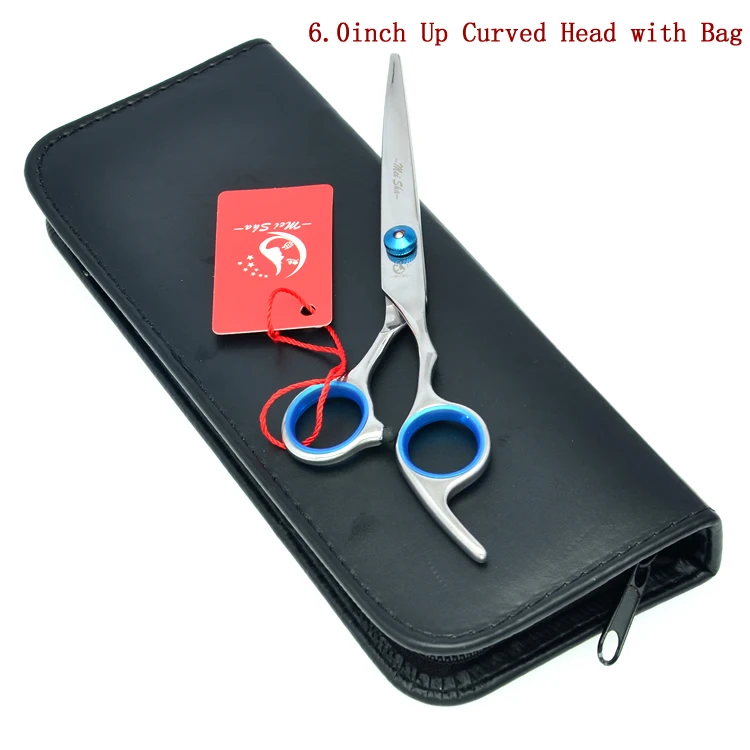 HB0013 with Bag Meisha 6 дюймов Япония 440c ножницы для домашних животных ножницы для ухода за собакой набор профессиональных щенков кошечки для Стрижки животных HB0008 - Цвет: HB0013 with Bag