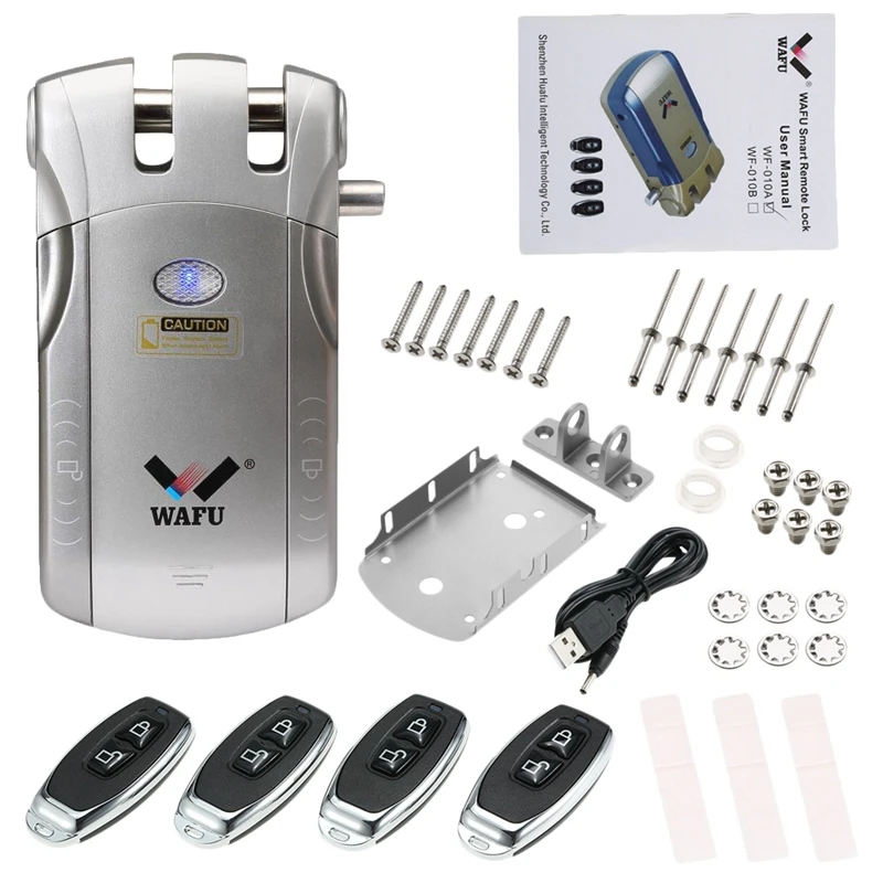 Wafu Wf 010 беспроводной электронный дверной замок без ключа Невидимый