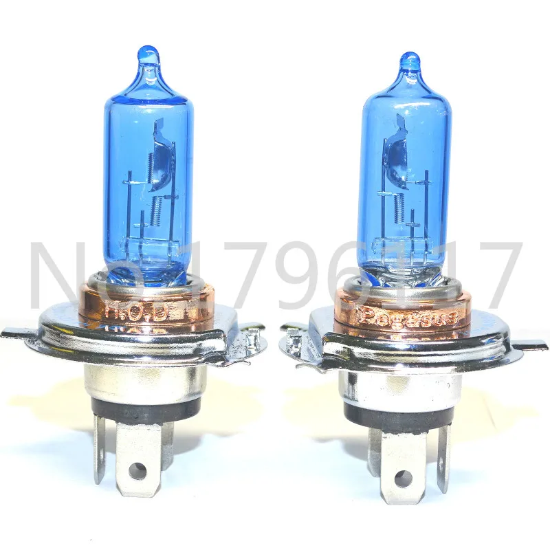 2x H4 HB2 9003 P43T DC 12V 100W 90W 2800lm 5000K Xenon HID супер белая Автомобильная фара лампа
