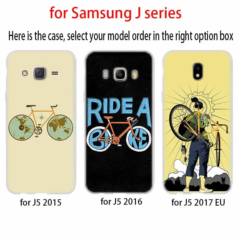 Чехол для велосипеда силиконовый чехол из ТПУ Samsung Galaxy J6 J8 J3 J5 J7 J4 J2 J1 Plus 2018 2016 2017 EU