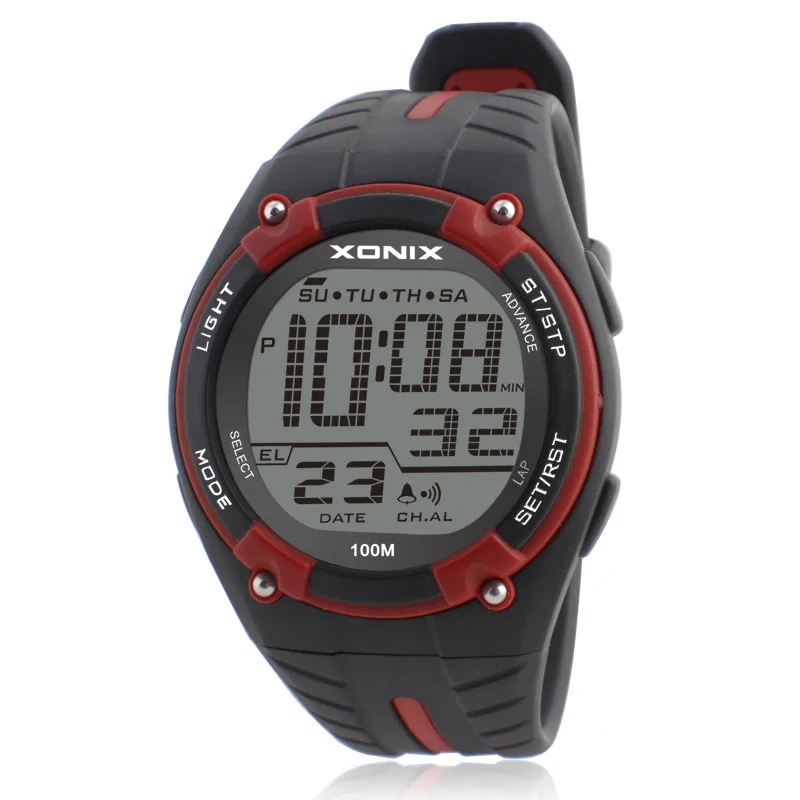 Часы наручные мужские светодиодсветодиодный водонепроницаемые 100 м|homme montre|hommes