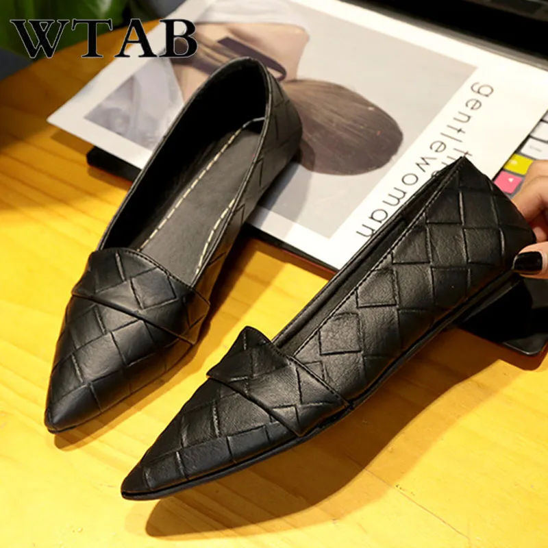 Сандалии WATB из искусственной кожи женские повседневные туфли на плоской подошве