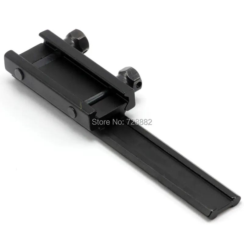 Основание для крепления прицела Flattop Picatinny Rail Riser Расширенный длинный 20 мм Weaver