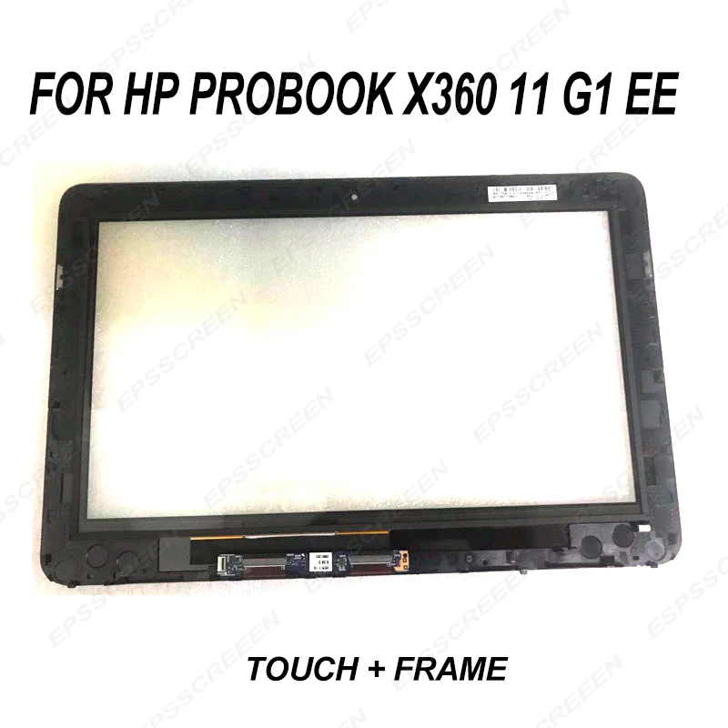 Замена 11,6 для hp ProBook X360 11 G1 EE lcd светодиодный дисплей+ кодирующий преобразователь сенсорного экрана в сборе панель образовательный ноутбук