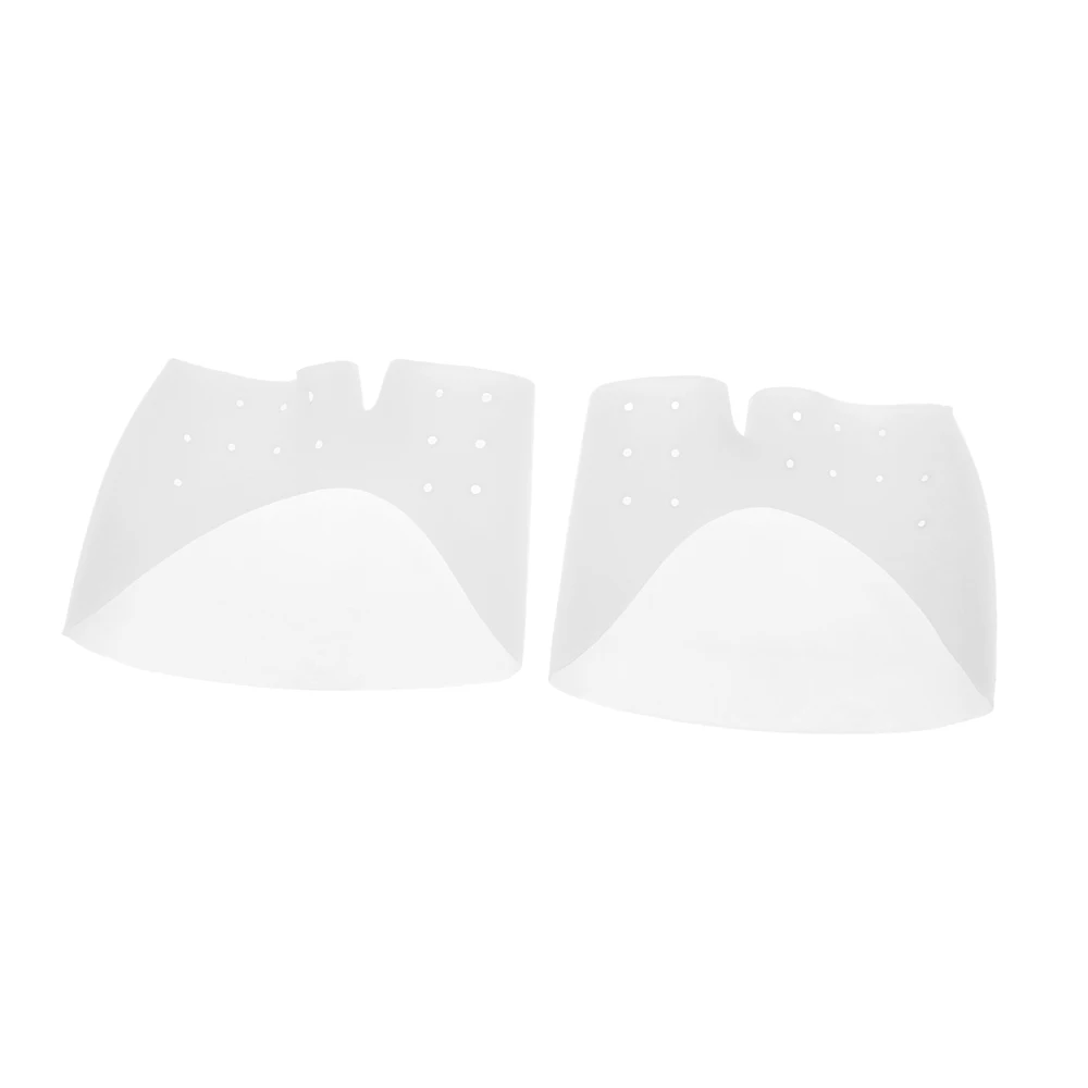 1 пара силиконовых гелевых подушечек для пальцев ног с открытым носком подушки