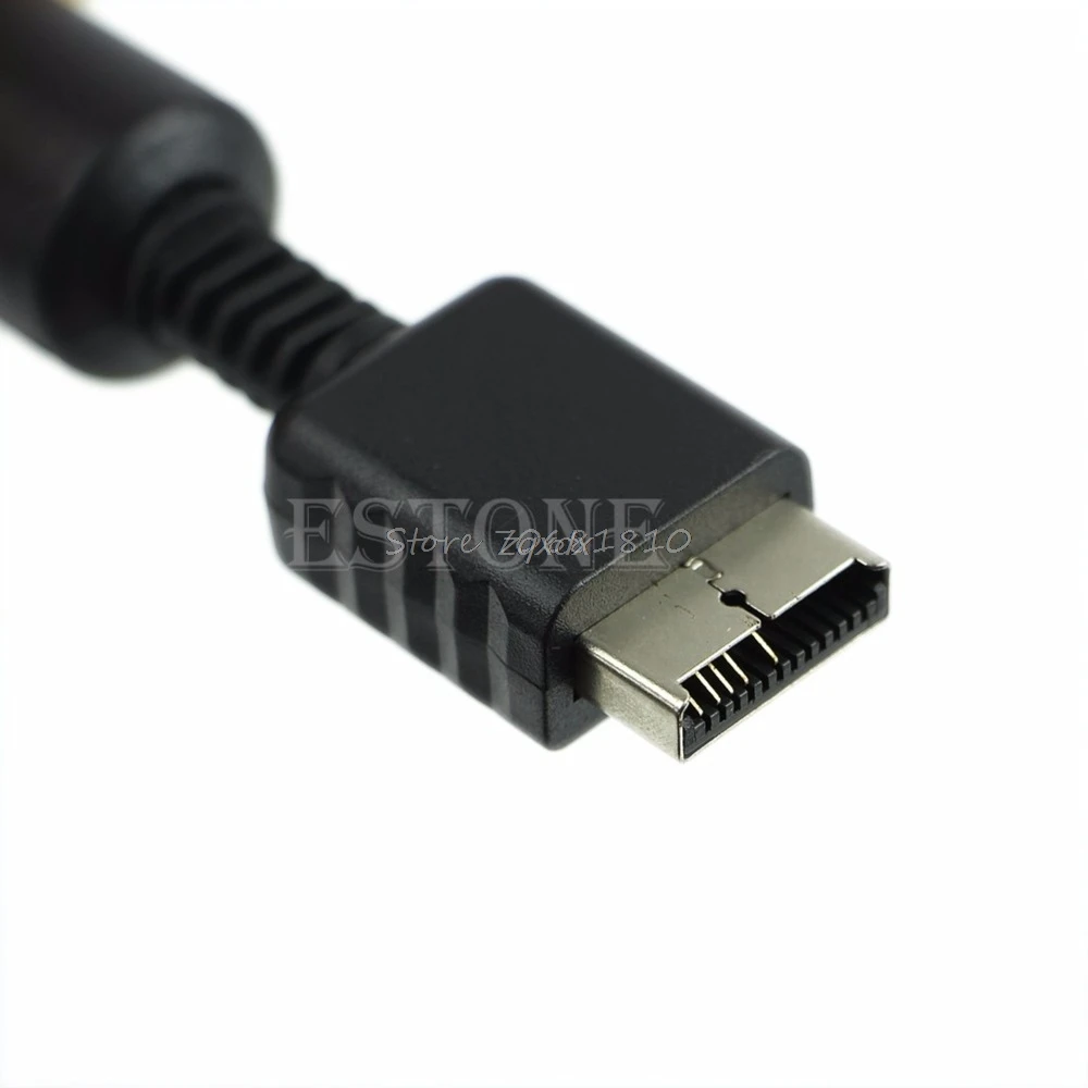 Новый Аудио Видео AV кабель провод для 3 RCA Sony Playstation PS PS2 PS3 | Электроника