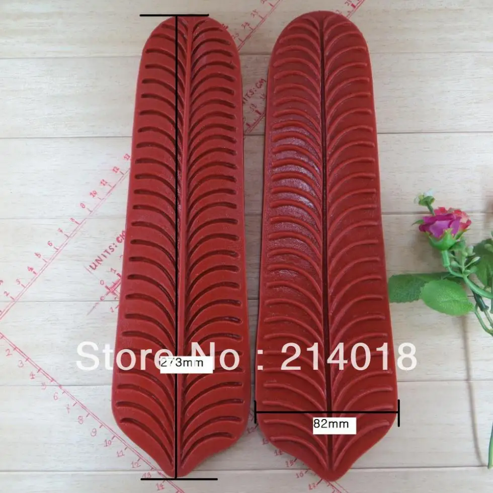 Банановый лист моделирования 2 шт./компл. силиконовая форма для шоколада