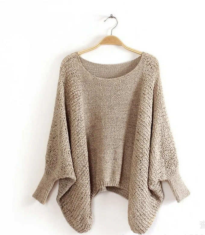 Женский модный теплый очаровательный вязаный свитер с длинными рукавами и