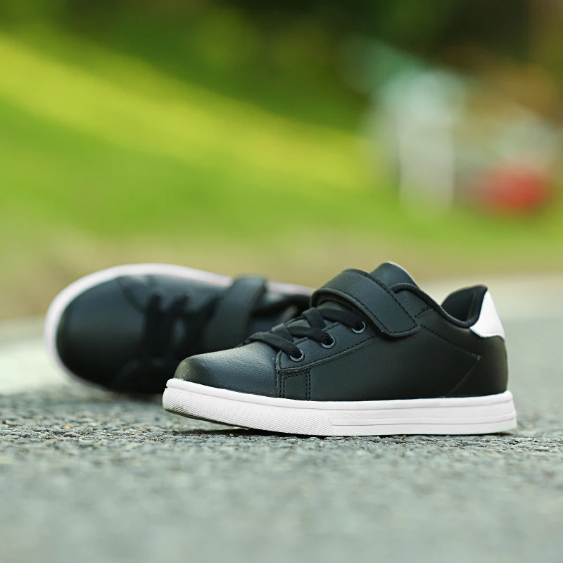 Hook & Loop/детские кроссовки для мальчиков и девочек обувь бега детская спортивная