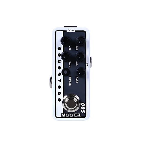 005 Brown Sound Mooer микро предусилитель винтажный усилитель симулятор гитарных эффектов Педаль Marshall MESA VOX усилитель ToneKing AMP симулятор - Цвет: 005 Brown Sound
