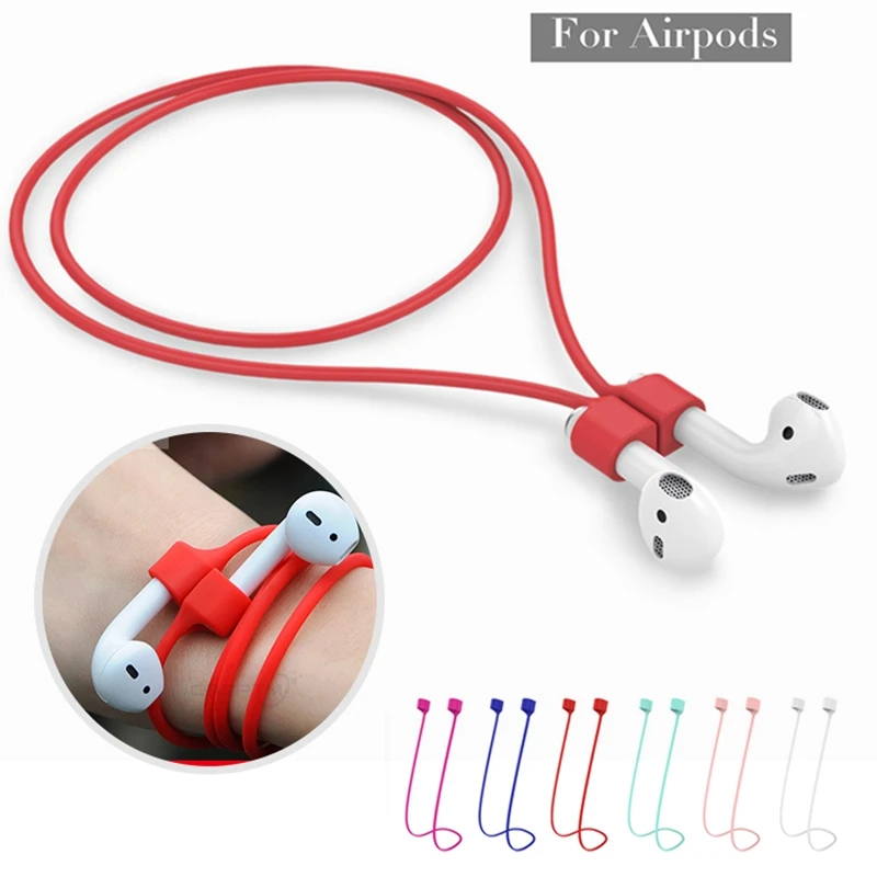 Магнитный ремешок для наушников для Apple аксессуары для Airpods анти-потеря наушников Магнитный шнур силиконовый шнур-кабель для Airpods