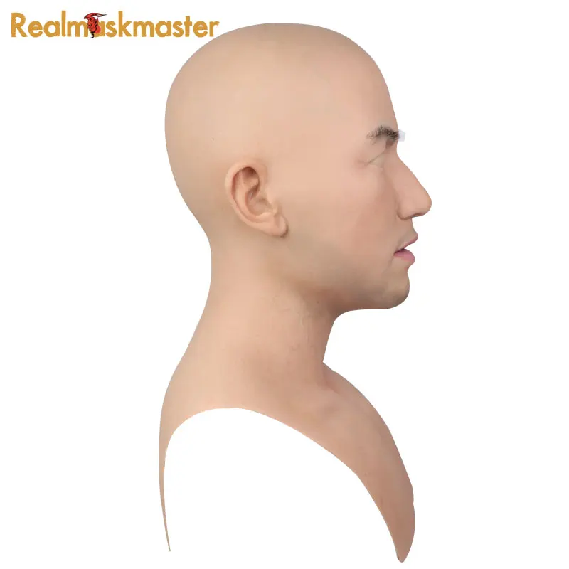Реалистичная искусственная силиконовая маска Realmaskmaster для Хэллоуина Мужская