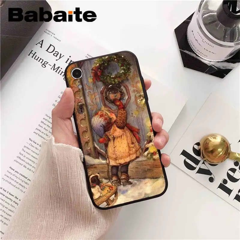 A12 Babaite Merry Christmas Санта Клаус Олень DIY чехол для телефона для iPhone 6S 6plus 7plus 8 8Plus X Xs MAX 5 5S XR 11 11pro 11promax - Цвет: A12