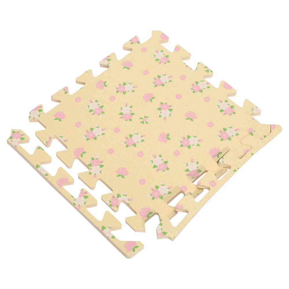 Детский коврик головоломка из пенопласта с цветами детский для игры в спортзал