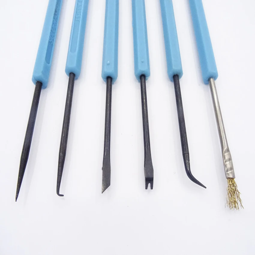 6 в 1 стальной припой вспомогательный BGA набор инструментов для ремонта печатных