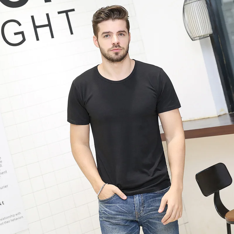 Бренд gusic футболка Homme Лето Для Мужчин's футболки o Средства ухода за кожей шеи