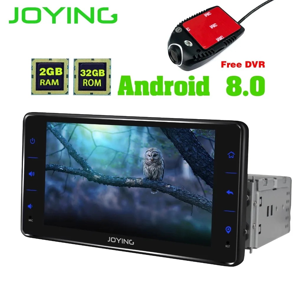 6.2"Joying Single Din cassette recorder Octa Core Universal Android Car Stereo Radio GPS Naviagtion Head Unit Multimedia Player |