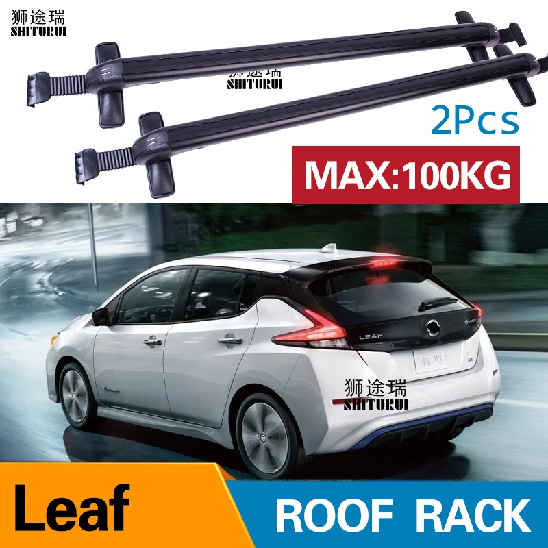 2 шт. панели крыши для Nissan Leaf Hatchback 2010 2017 2018 + SUV из алюминиевого сплава боковые