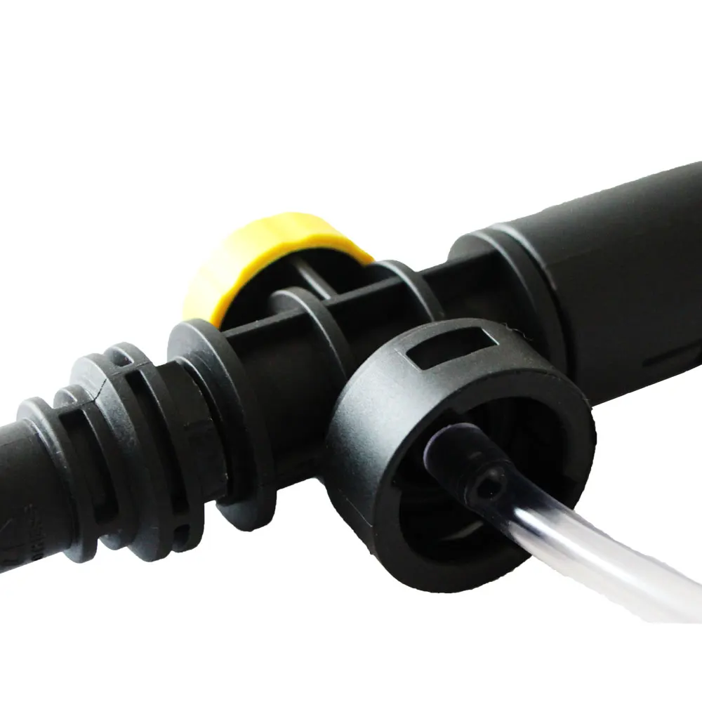 Пенная насадка для Karcher K2-K7, пистолет для пены высокого давления, полностью пластиковый портативный пенораспылитель, насадка для мытья автомобиля, распылитель мыла