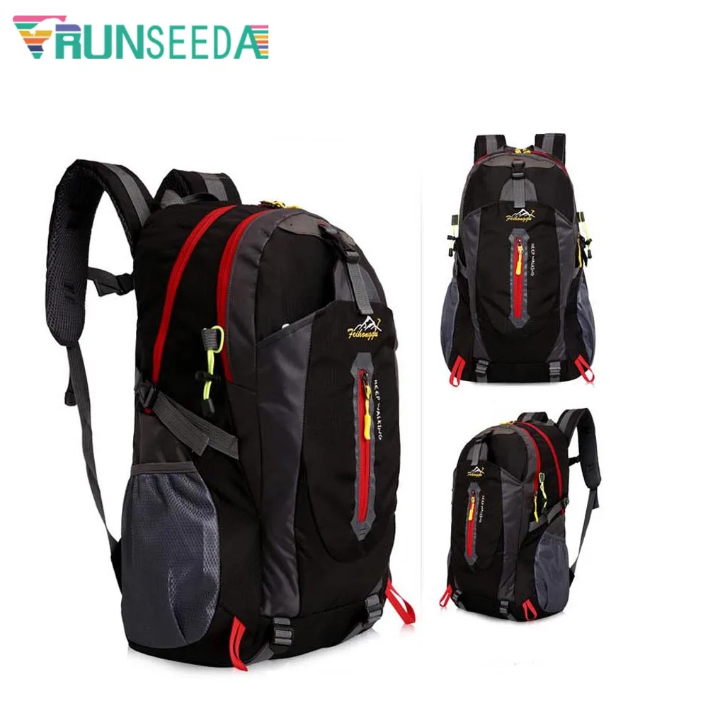 Водонепроницаемый дорожный рюкзак для мужчин и женщин Runseeda ранец 40 л альпинизма