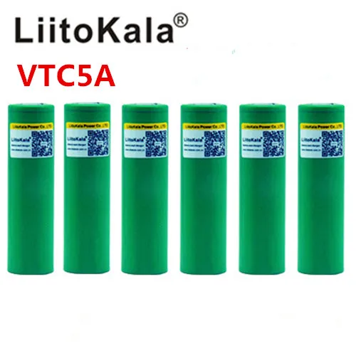 Iitokala US18650VTC5A 3 6 В макс. 35A импульсный пандус 60A 2600 мАч разрядный блок питания для