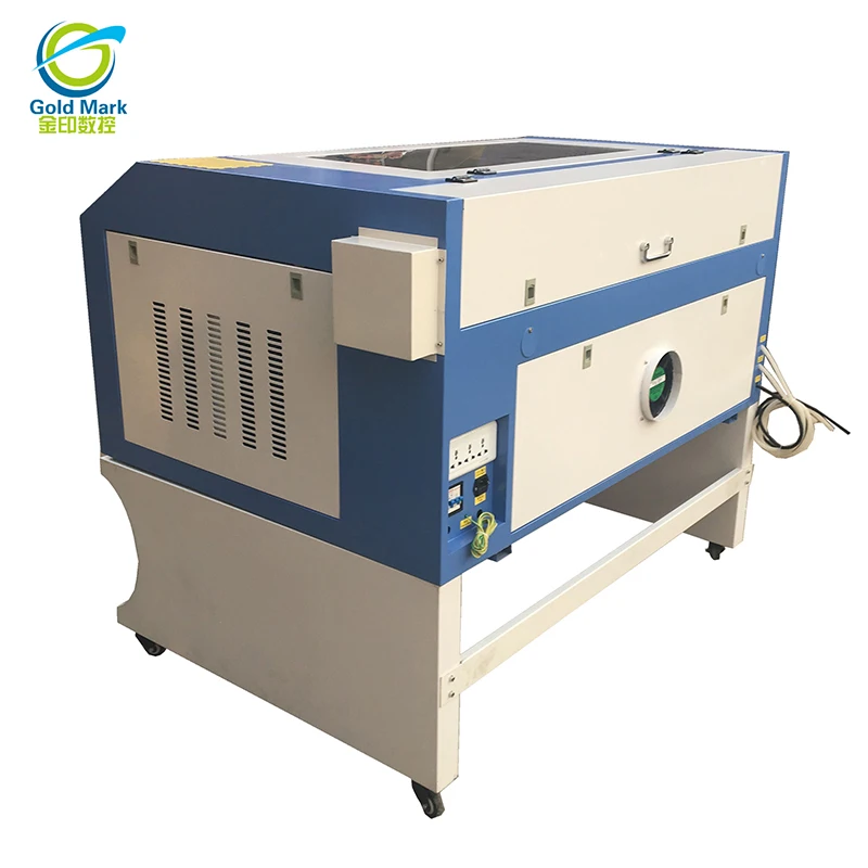 Лазерный гравировальный станок JIN ZHI YIN 80 Вт CNC CO2 с красным точечным датчиком и