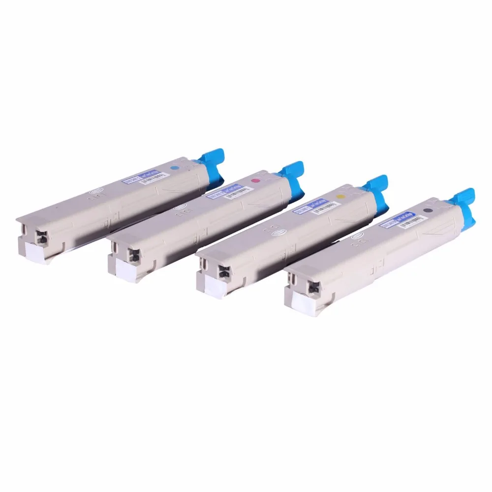 Картридж с тонером голубой 2000 страниц совместим цветовой барабан для OKI O C3300C 43459301