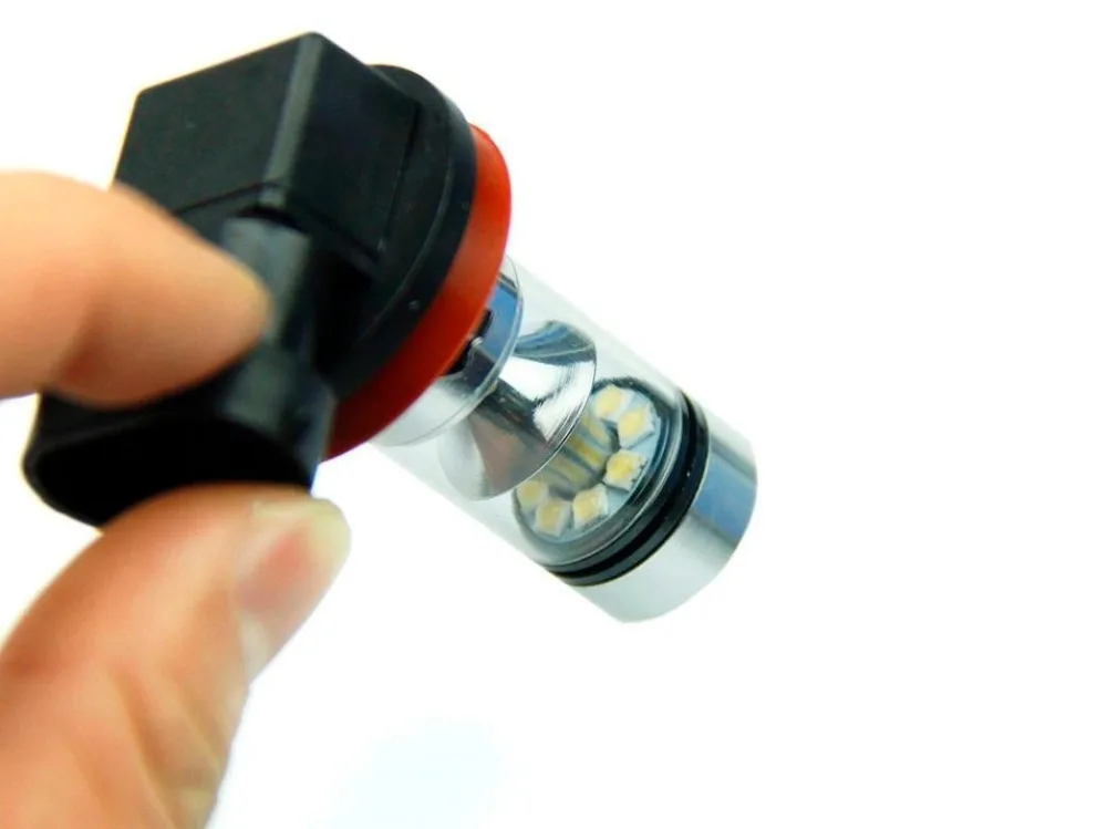 Par светодиодные чипы Cree 20smd 100W H8 H11 H9 Farol Neblina Milha Drl 6000 K | Автомобили и мотоциклы