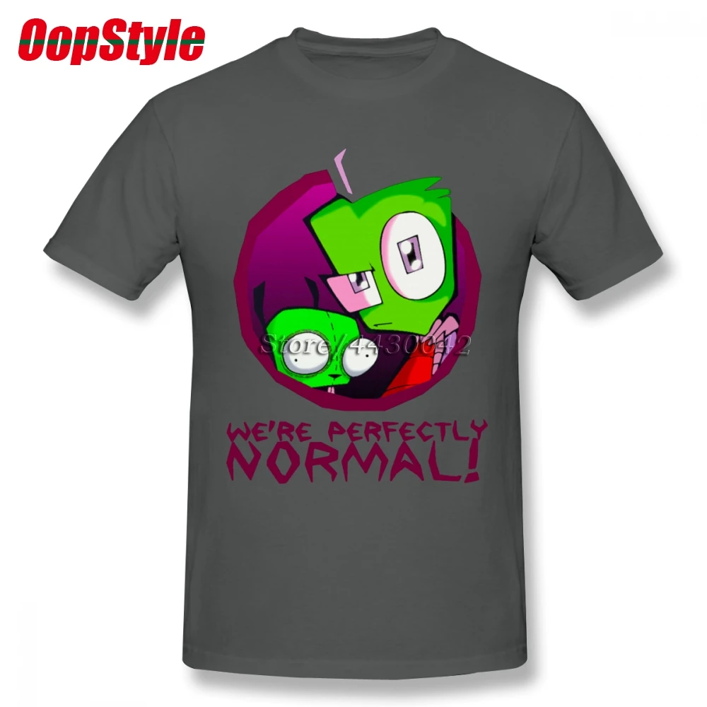 Мужская футболка с коротким рукавом Invader Zim Gir Alien летняя хлопковая размер плюс 4XL