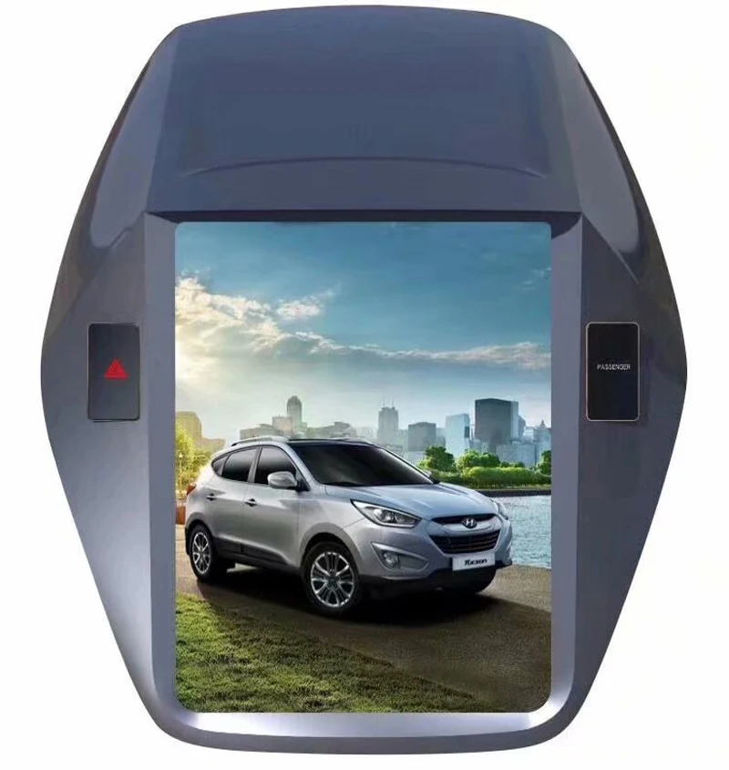 Автомобильный мультимедийный плеер Carplay 10 4 дюймов в стиле tesla Android9.0 для Hyundai IX35