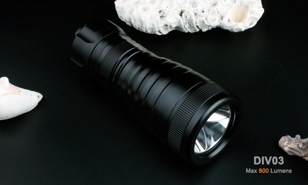 Светодиодный светильник рь для дайвинга Brinyte DIV03 CREE XML2 200 лм светодиодный фонарь