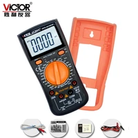 victor new vc890c digital multimeter true rms multimeter ammeter dcac 20a capacitor 200uf temperature measurement