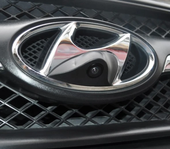 Автомобильная камера с логотипом спереди для CCD Hyundai IX35 Accent Azera Elantra Entourage Genesis I20 I30