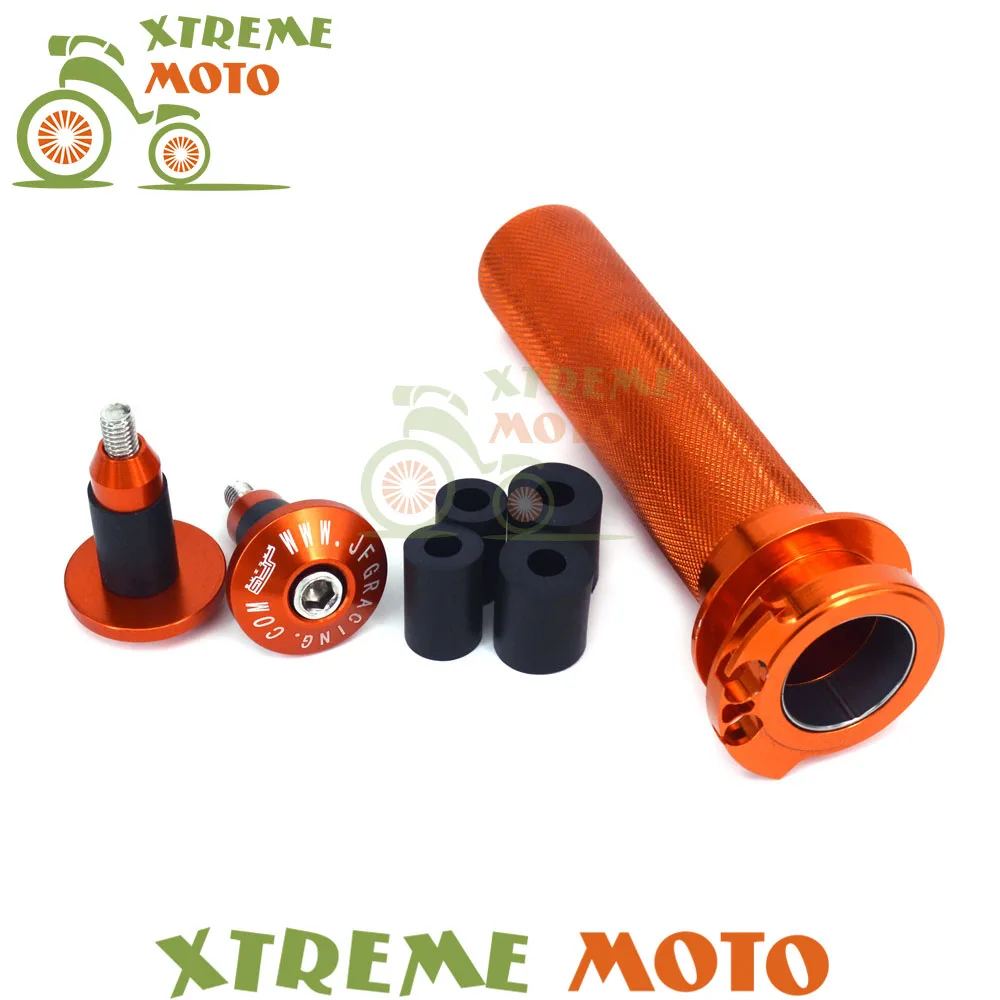 Алюминиевые резиновые 22 мм заглушки для руля KTM SXF XCF EXCF XCFW EXC XCW 250 350 450 SXR 400 530|twister