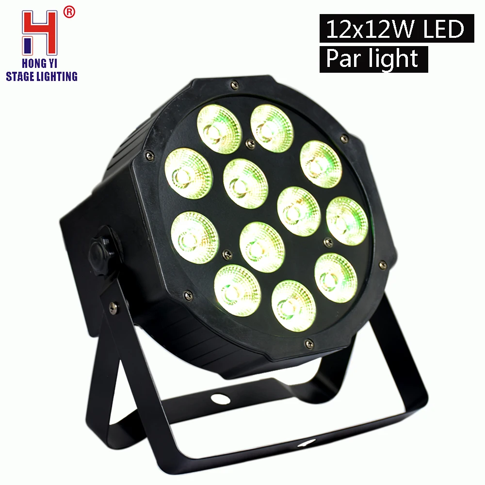 Par света 12X12 W светодиодный Гладкая RGBW 4in1 Цвет смешивания 4/8 CH dmx512 этап профессиональной dj оборудование