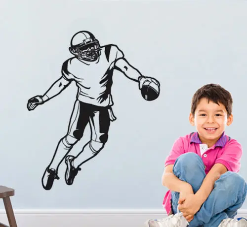 

YOYOYU Free Shipping America Soccer Player Removable Wall Sticker Vinnyl Art Home Room Decoration Wall Mural Y-403