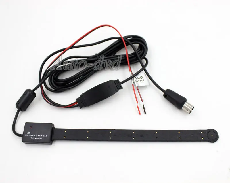 Автомобильная аналоговая цифровая ТВ антенна приемника IEC порт анти