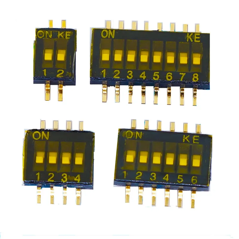 

1,27 мм KE SMD тумблер 1P 2P 3P 4P 5P 6P 8P 10P переключатель