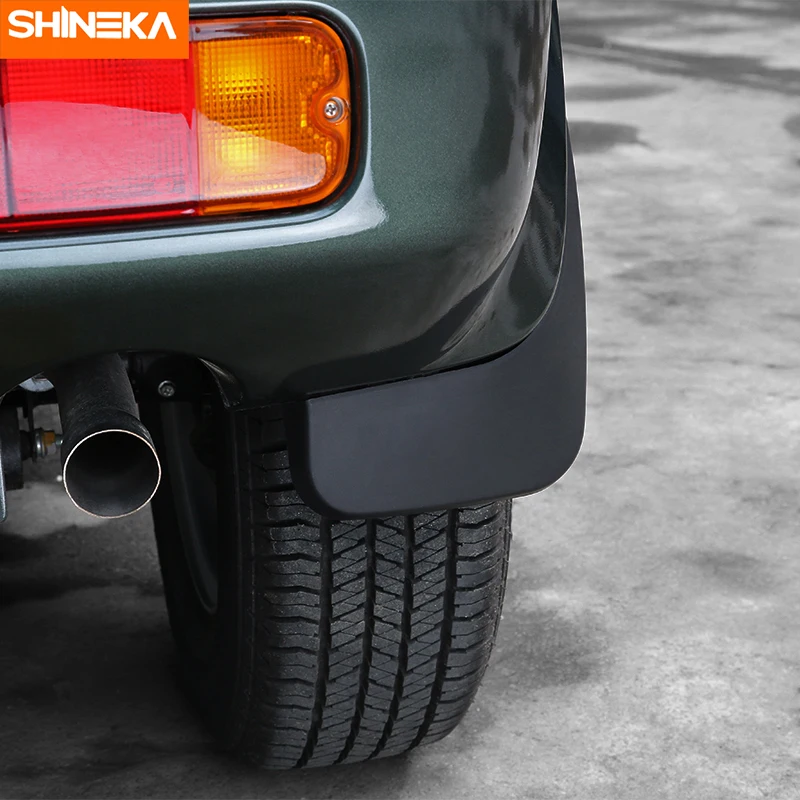 Грязевые щитки SHINEKA для Suzuki Jimny 2007 2017 грязевые из АБС пластика наружная защита