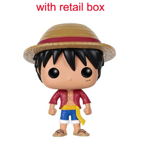 98 with box Аниме one piece Луффи и Чоппер и туз и Лоу фигурка виниловая Кукла Коллекция игрушек - Цвет: 98 with box