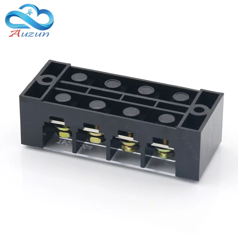 TBC-6004 Terminal Blocks Fixed Terminals High Current 60A 4P Copper Contact | Обустройство дома
