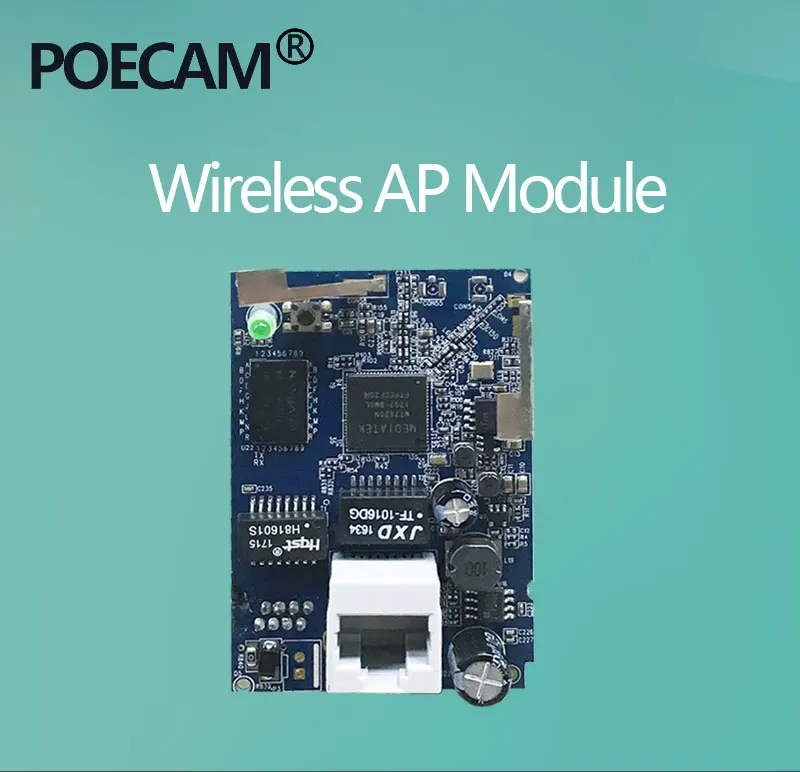 2,4G 300 Мбит/с беспроводной wifi модуль IEEE802.311bgn 300 Мбит/с Поддержка openwrt flash 8 Мб ddr2 64 Мб mt7620N