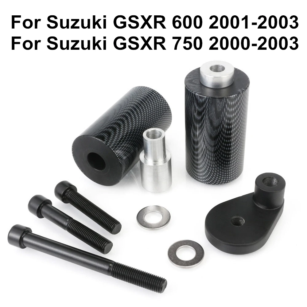 MT219-022-C Мотоциклетная рамка Ползунки падение Краш протектор для Suzuki GSXR1000 GSXR 1000 600 750 K5 аксессуары для мотоциклов D30 - Цвет: MT219-022-C