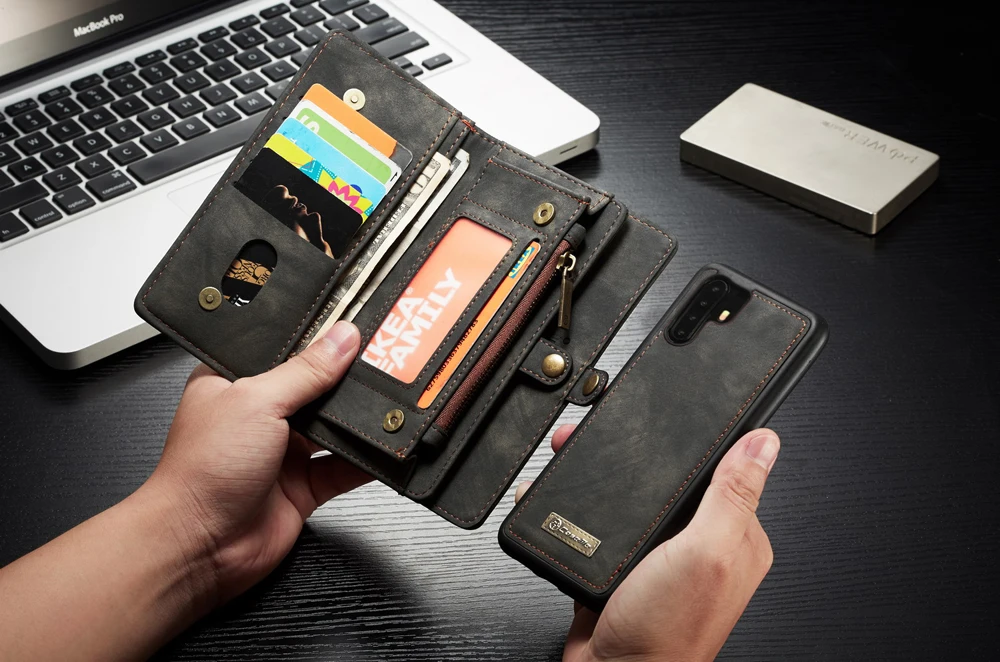 Кошелек на молнии, чехол для телефона, Fundas для huawei P30 Pro, чехол, Coque для huawei P30 Lite, роскошный чехол из искусственной кожи, Магнитный чехол из ТПУ