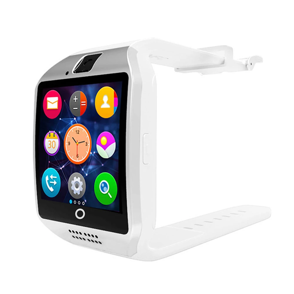 Bluetooth электронные умные часы Q18 Facebook Whatsapp Twitter Синхронизация SMS Smartwatch поддержка SIM