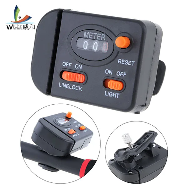 Счетчик рыболовных лесок 99 9 м измеритель глубины цифровой длины для джиггинга
