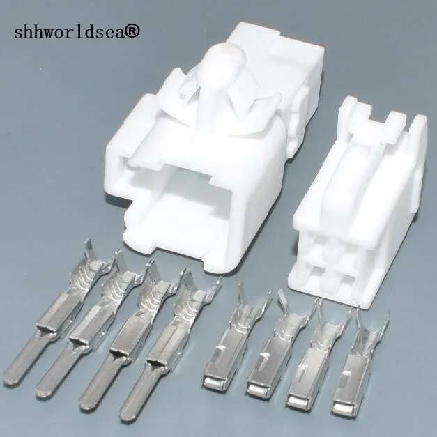 Shhworld Sea 6520-0349 7282-1042 4 штифта 2 мм Автомобильный гнездовой разъем авто электрический
